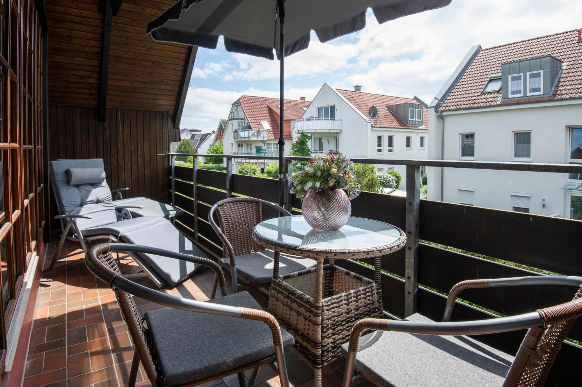 Apartamento Alte Bergstrasse 6 Dorschduene Scharbeutz Exterior foto